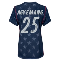 Camiseta Estados Unidos Patrick Agyemang #25 Segunda Equipación Replica Mundial 2026 para mujer mangas cortas